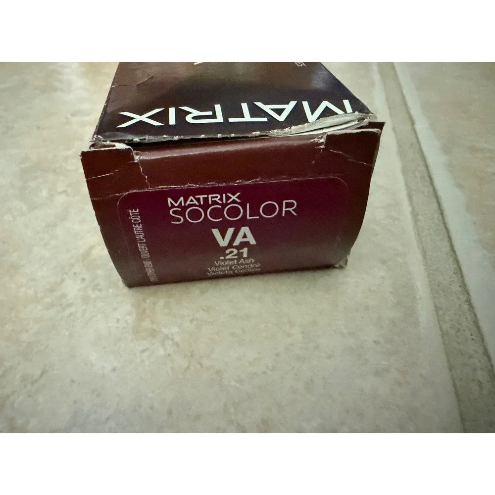 Matrix SOCOLOR High Impact Brunette Permanent Hair Color VA .21 Violet Ash 3oz